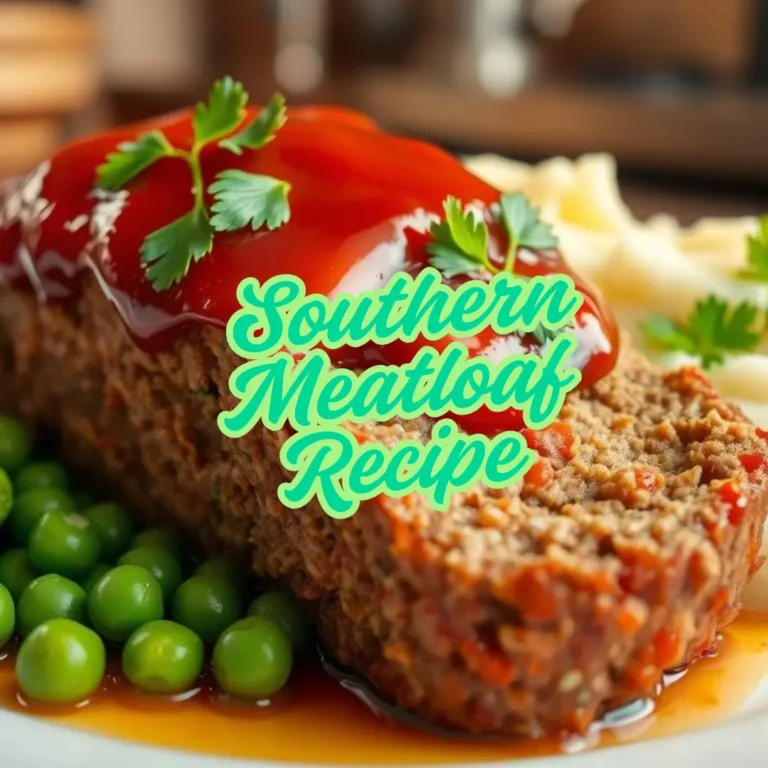 Southern Meatloaf Recipe