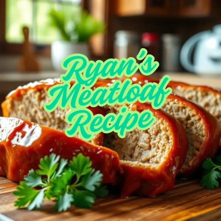 ryans meatloaf recipe